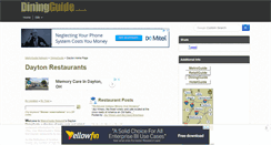 Desktop Screenshot of dayton.diningguide.com