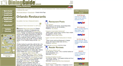 Desktop Screenshot of orlando.diningguide.com