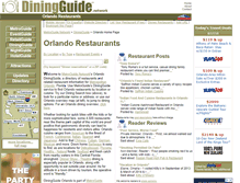 Tablet Screenshot of orlando.diningguide.com