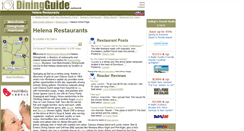 Desktop Screenshot of helena.diningguide.com