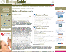 Tablet Screenshot of helena.diningguide.com