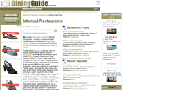 Desktop Screenshot of istanbul.diningguide.com