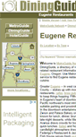 Mobile Screenshot of eugene.diningguide.com