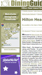 Mobile Screenshot of hilton.head.island.diningguide.com