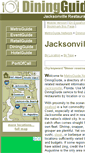 Mobile Screenshot of jacksonville.diningguide.com