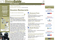 Desktop Screenshot of houston.diningguide.com