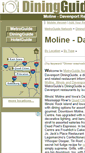 Mobile Screenshot of moline.davenport.diningguide.com