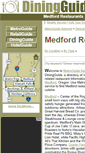 Mobile Screenshot of medford.diningguide.com