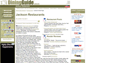 Desktop Screenshot of jackson.diningguide.com