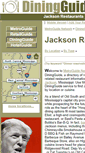 Mobile Screenshot of jackson.diningguide.com