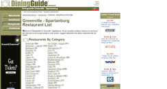 Desktop Screenshot of greenville.spartanburg.diningguide.com