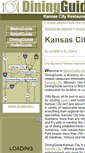 Mobile Screenshot of kansas.city.diningguide.com