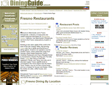 Tablet Screenshot of fresno.diningguide.com