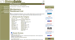 Desktop Screenshot of montgomery.diningguide.com