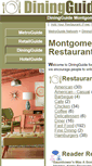 Mobile Screenshot of montgomery.diningguide.com