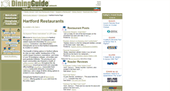 Desktop Screenshot of hartford.diningguide.com