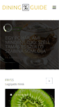 Mobile Screenshot of diningguide.hu