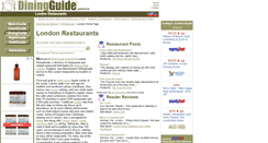 Desktop Screenshot of london.diningguide.com