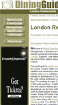 Mobile Screenshot of london.diningguide.com