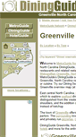 Mobile Screenshot of greenville.north.carolina.diningguide.com