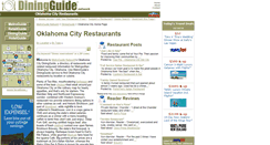 Desktop Screenshot of oklahoma.city.diningguide.com