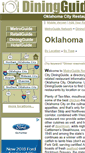 Mobile Screenshot of oklahoma.city.diningguide.com