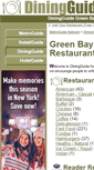 Mobile Screenshot of green.bay.diningguide.com