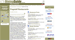 Desktop Screenshot of flagstaff.diningguide.com