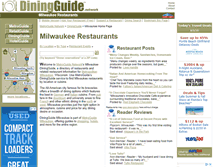 Tablet Screenshot of milwaukee.diningguide.com