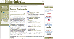 Desktop Screenshot of bangor.diningguide.com
