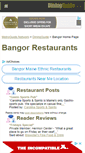 Mobile Screenshot of bangor.diningguide.com