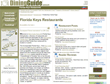 Tablet Screenshot of florida.keys.diningguide.com