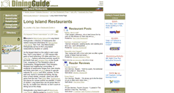 Desktop Screenshot of long.island.diningguide.com