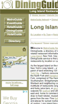 Mobile Screenshot of long.island.diningguide.com