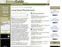 Tablet Screenshot of long.island.diningguide.com