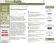 Tablet Screenshot of detroit.diningguide.com