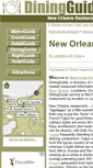 Mobile Screenshot of new.orleans.diningguide.com
