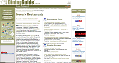 Desktop Screenshot of newark.diningguide.com