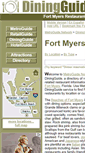 Mobile Screenshot of fort.myers.diningguide.com