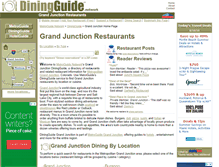 Tablet Screenshot of grand.junction.diningguide.com