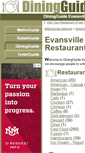 Mobile Screenshot of evansville.diningguide.com