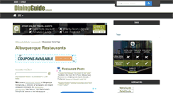 Desktop Screenshot of albuquerque.diningguide.com