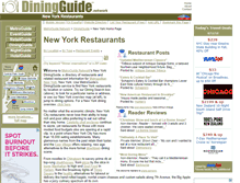 Tablet Screenshot of new.york.diningguide.com