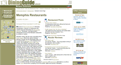 Desktop Screenshot of memphis.diningguide.com