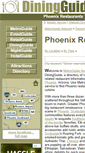 Mobile Screenshot of phoenix.diningguide.com