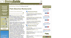Desktop Screenshot of palm.beaches.diningguide.com
