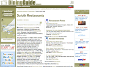 Desktop Screenshot of duluth.diningguide.com